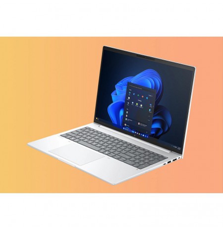 HP EliteBook 8 G1i Ultra 5 225U 16"WUXGA 400nits LBL AG 16GB DDR5 5600 SSD512 Intel Arc Cam 5M+IR+ISP 62Wh W11Pro Aluminium