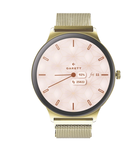 Garett Verona 2 Smartwatch Gold Mesh steel