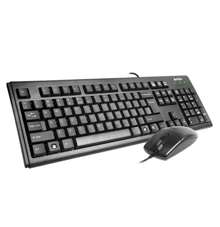 A4Tech Keyboard and Mouse set KM-720+OP-620D multimedia, wired, EN