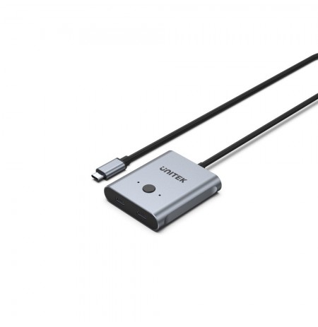 Unitek two-way Signal Switch USB-C, 2 in 1 out 4K