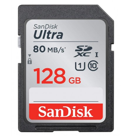 SANDISK MEMORY CARD SDXC 128GB UHS-I/SDSDUNB-128G-GN6IN