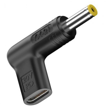 USB Type-C į DC 5.5x1.7 mm adapteris