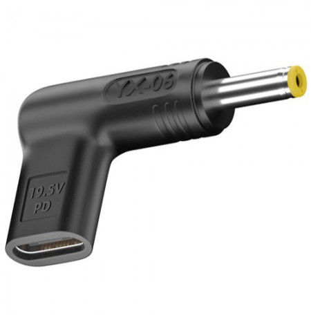 USB Type-C į DC 5.5x2.5 mm adapteris