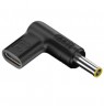 USB Type-C į DC 5.5x3.0 mm adapteris
