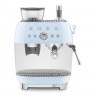 Smeg EGF03PBEU Espressomaschine, Kaffeevollautomat 50s Style, pastellblau