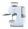 Smeg EGF03PBEU Espressomaschine, Kaffeevollautomat 50s Style, pastellblau