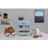 Smeg EGF03PBEU Espressomaschine, Kaffeevollautomat 50s Style, pastellblau