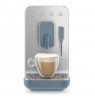 Smeg Espressomaschine BCC12SBMEU, Dampfd?se, Mahlwerk, Thermoblock, 1.4L Tank