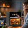 GreenBlue AIR FRYER Oil-Free Air Fryer, 1800W, 10L capacity, 8 programs, accessories, timer, GB950