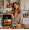 GreenBlue AIR FRYER Oil-Free Air Fryer, 1800W, 10L capacity, 8 programs, accessories, timer, GB950