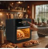 GreenBlue AIR FRYER Oil-Free Air Fryer, 1800W, 10L capacity, 8 programs, accessories, timer, GB950