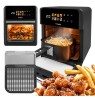 GreenBlue AIR FRYER Oil-Free Air Fryer, 1800W, 10L capacity, 8 programs, accessories, timer, GB950