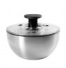 OXO 1071497 Salatschleuder Edelstahl 24cm mit Deckel