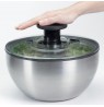 OXO 1071497 Salatschleuder Edelstahl 24cm mit Deckel