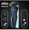 Braun Series 6 61-B1500s Foil shaver Trimmer Blue