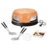 Emerio Pizzarette pizza maker/oven 1 pizza(s) 1100 W Black, Brown