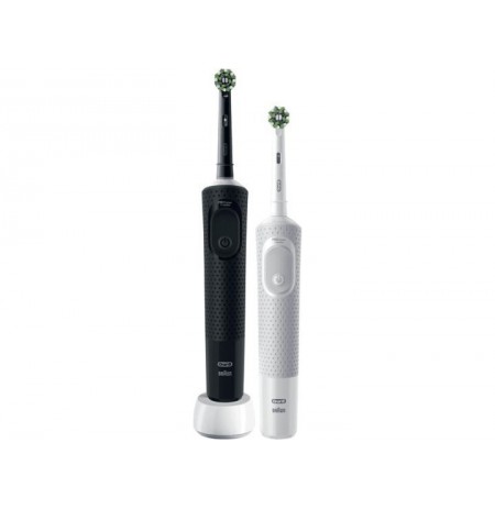 Braun Oral-B Vitality Pro D103 Duo Black/Lilac Violet Elektrische Zahnb?rste