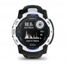 Garmin Instinct 2.79 cm (1.1") MIP 50 mm Digital 176 x 176 pixels Touchscreen Black, White GPS (satellite)