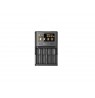 Nitecore NC-SC4 SC4 4-Schacht Profi-Lader f. Li-Ion, NiMH, NiCd Akkus