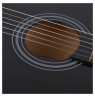 SUPRIMO CGS1 BK - classical guitar 4/4, black