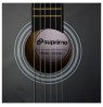 SUPRIMO CGS3 BK - classical guitar 4/4, black