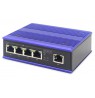 ASSMANN Electronic DN-650105 network switch Fast Ethernet (10/100) Black, Blue