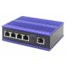 ASSMANN Electronic DN-650105 network switch Fast Ethernet (10/100) Black, Blue