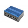 ASSMANN Electronic DN-650106 network switch Fast Ethernet (10/100) Black, Blue