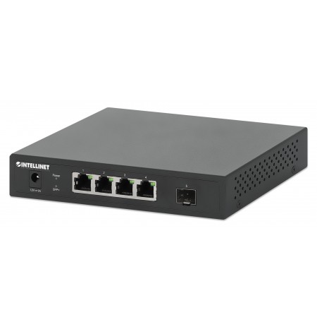 Intellinet 5 Port Switch 4 x 2.5G Ethernet-Ports and 1 SFP+ Uplink