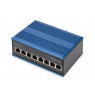 ASSMANN Electronic DN-651121 network switch Gigabit Ethernet (10/100/1000) Power over Ethernet (PoE) Black, Blue