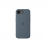 Apple iPhone 17e Silicone Case with MagSafe – Anchor Blue | Apple