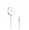 „Apple Watch“ / „Galaxy Watch“ belaidis įkroviklis DELTACO 1 m USB-C laidas, baltas AWC-103 / 1903335