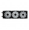 GIGABYTE AORUS WATERFORCE II 360 AIO Liquid CPU Cooler - 3x120mm ARGB Fans, slide-in interlocking mechanism, DAISY-CHAIN, Intel 