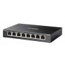 TP-Link Omada ES208GP network switch Managed L2 Gigabit Ethernet (10/100/1000) Power over Ethernet (PoE) DIN rail Black