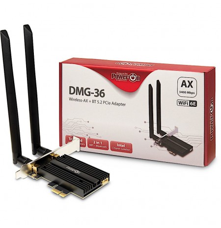 Inter-Tech DMG-36 Internal WLAN / Bluetooth 5400 Mbit/s
