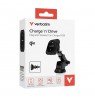Verbatim Charge 'n' Drive Qi2 Magnetic Wireless Car Charger RGB