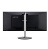 Acer CB342CU computer monitor 86.4 cm (34") 3440 x 1440 pixels UltraWide Quad HD LCD Black, Silver