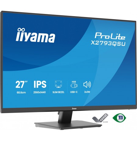 IIYAMA 68.6cm (27")   X2793QSU-B1 16:9 HDMI+DP+2xUSB IPS