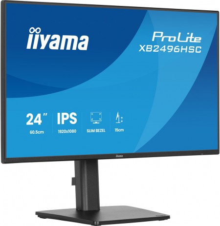 IIYAMA 60.5cm (24")   XB2496HSC-B1   16:10 HDMI+USB-C IPS
