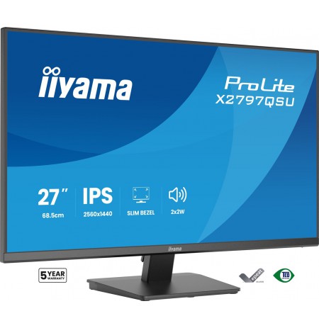 IIYAMA 68.6cm (27")   X2797QSU-B1 16:9 HDMI+DP+2xUSB-C IPS