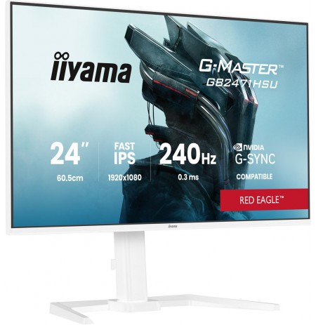 IIYAMA 60.5cm (24")   GB2471HSU-W1 16:9 2xHDMI+DP+USB-C IPS