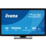 iiyama ProLite T2438MSC-B2 computer monitor 60.5 cm (23.8") 1920 x 1080 pixels Full HD LED Touchscreen Black