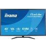 IIYAMA 108cm  (43")   X4373UHSU-B2 16:9  2xHDMI+DP+2xUSB-C