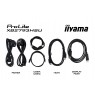 IIYAMA 108cm  (43")   X4373UHSU-B2 16:9  2xHDMI+DP+2xUSB-C