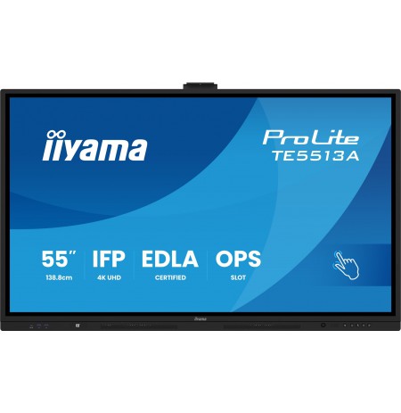 IIYAMA 138.8cm(55") TE5513A-B2AG 16:9 Touch 2xHDMI+DP+2xUSBC (Speditionsversand)