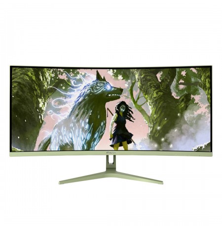 Arozzi TFT Nova 34" VA  165Hz curved waldgrĂĽn