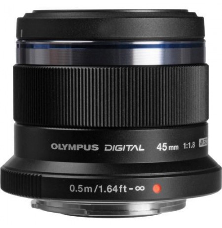 Olympus M.Zuiko 45mm F1.8 (Black)