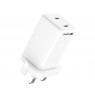 Sandberg 441-62 AC Charger Dual USB-C PD65W UK