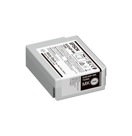 Epson SJIC42P-MK (C13T52M540) Rašalinė kasetė, Matinė juoda