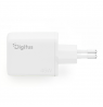 Digitus USB GaN Charger 45W, 1x USB-C, 1x USB-A | DA-10302